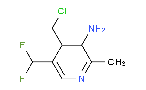 AM132219 | 1805351-17-0 | 3-Amino-4-(chloromethyl)-5-(difluoromethyl)-2-methylpyridine