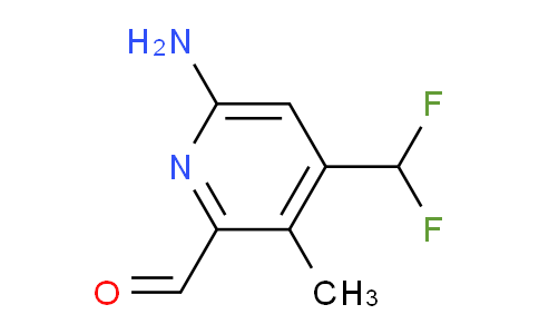 AM132237 | 1806820-31-4 | 6-Amino-4-(difluoromethyl)-3-methylpyridine-2-carboxaldehyde