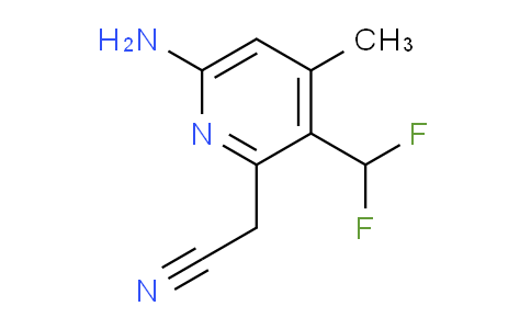 AM132256 | 1805977-94-9 | 6-Amino-3-(difluoromethyl)-4-methylpyridine-2-acetonitrile