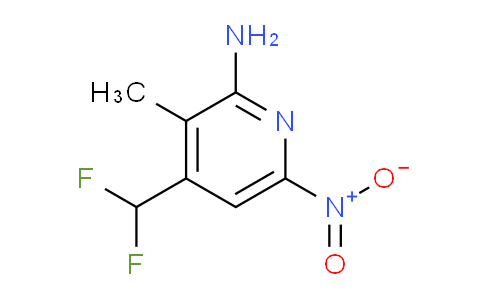 AM132259 | 1805979-72-9 | 2-Amino-4-(difluoromethyl)-3-methyl-6-nitropyridine