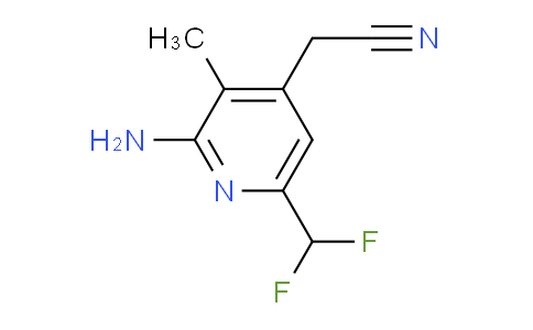 AM132261 | 1806819-49-7 | 2-Amino-6-(difluoromethyl)-3-methylpyridine-4-acetonitrile