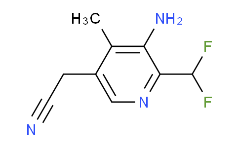 AM132265 | 1805347-12-9 | 3-Amino-2-(difluoromethyl)-4-methylpyridine-5-acetonitrile