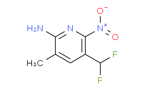 AM132266 | 1806892-76-1 | 2-Amino-5-(difluoromethyl)-3-methyl-6-nitropyridine