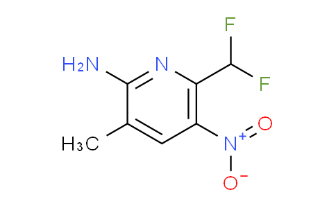 AM132271 | 1805979-94-5 | 2-Amino-6-(difluoromethyl)-3-methyl-5-nitropyridine