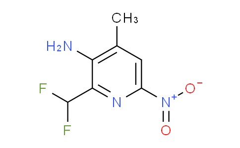 AM132275 | 1805218-12-5 | 3-Amino-2-(difluoromethyl)-4-methyl-6-nitropyridine