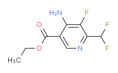 AM132281 | 1805111-78-7 | Ethyl 4-amino-2-(difluoromethyl)-3-fluoropyridine-5-carboxylate