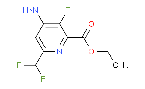 AM132284 | 1805210-46-1 | Ethyl 4-amino-6-(difluoromethyl)-3-fluoropyridine-2-carboxylate