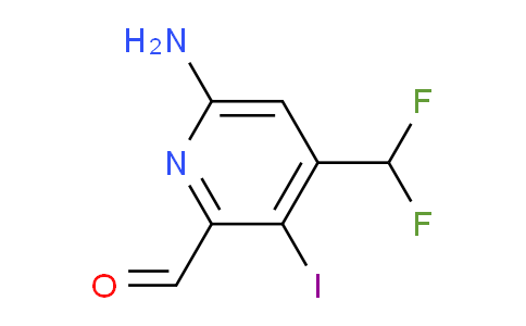 AM132290 | 1806789-03-6 | 6-Amino-4-(difluoromethyl)-3-iodopyridine-2-carboxaldehyde