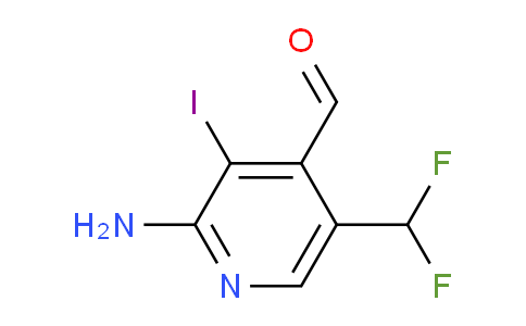 AM132293 | 1803673-67-7 | 2-Amino-5-(difluoromethyl)-3-iodopyridine-4-carboxaldehyde