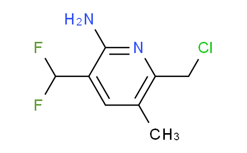 AM132299 | 1805219-57-1 | 2-Amino-6-(chloromethyl)-3-(difluoromethyl)-5-methylpyridine