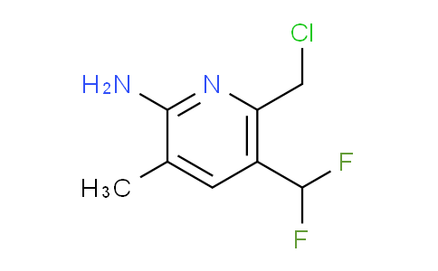 AM132302 | 1806816-55-6 | 2-Amino-6-(chloromethyl)-5-(difluoromethyl)-3-methylpyridine