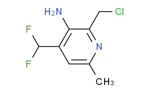 AM132304 | 1805983-05-4 | 3-Amino-2-(chloromethyl)-4-(difluoromethyl)-6-methylpyridine