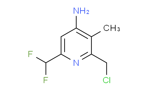 AM132309 | 1806818-80-3 | 4-Amino-2-(chloromethyl)-6-(difluoromethyl)-3-methylpyridine