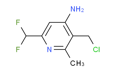 AM132311 | 1805984-20-6 | 4-Amino-3-(chloromethyl)-6-(difluoromethyl)-2-methylpyridine