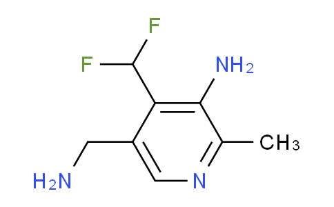 3-Amino-5-(aminomethyl)-4-(difluoromethyl)-2-methylpyridine