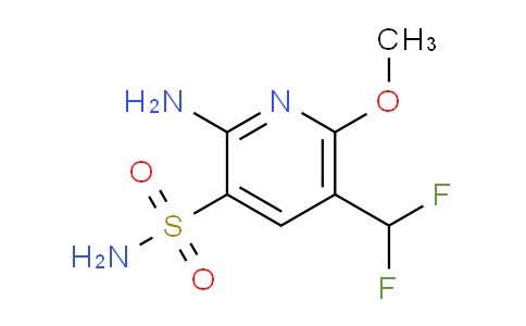 2-Amino-5-(difluoromethyl)-6-methoxypyridine-3-sulfonamide