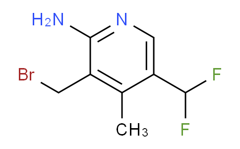 AM132329 | 1806893-86-6 | 2-Amino-3-(bromomethyl)-5-(difluoromethyl)-4-methylpyridine