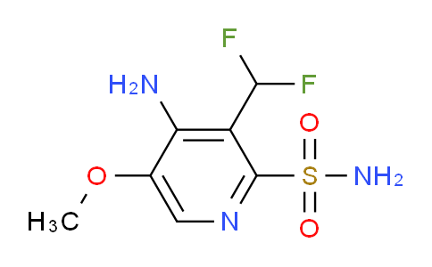 AM132352 | 1805226-85-0 | 4-Amino-3-(difluoromethyl)-5-methoxypyridine-2-sulfonamide
