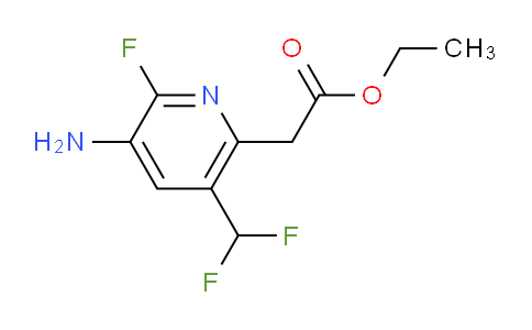 AM132357 | 1805120-06-2 | Ethyl 3-amino-5-(difluoromethyl)-2-fluoropyridine-6-acetate