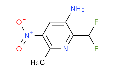 AM132358 | 1803686-28-3 | 3-Amino-2-(difluoromethyl)-6-methyl-5-nitropyridine