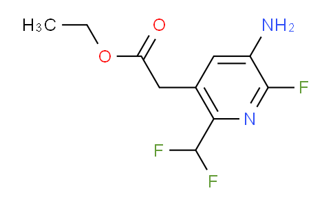 AM132365 | 1805944-20-0 | Ethyl 3-amino-6-(difluoromethyl)-2-fluoropyridine-5-acetate