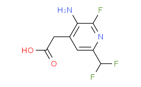 AM132367 | 1805211-42-0 | 3-Amino-6-(difluoromethyl)-2-fluoropyridine-4-acetic acid