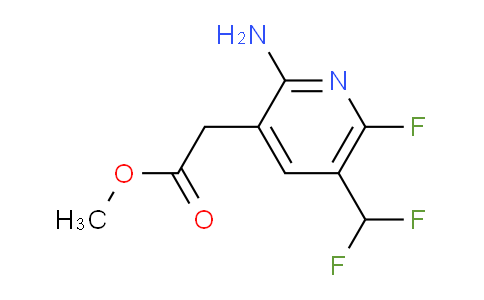 AM132376 | 1805211-60-2 | Methyl 2-amino-5-(difluoromethyl)-6-fluoropyridine-3-acetate