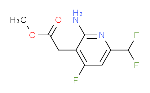 AM132379 | 1805211-74-8 | Methyl 2-amino-6-(difluoromethyl)-4-fluoropyridine-3-acetate