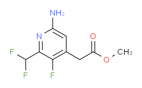 AM132380 | 1805326-07-1 | Methyl 6-amino-2-(difluoromethyl)-3-fluoropyridine-4-acetate