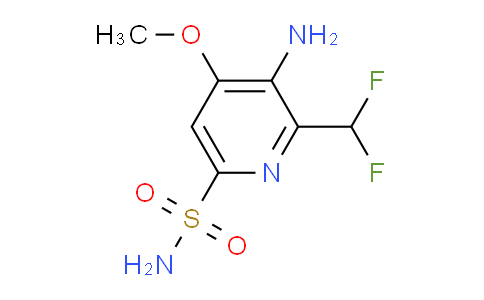AM132384 | 1804681-47-7 | 3-Amino-2-(difluoromethyl)-4-methoxypyridine-6-sulfonamide