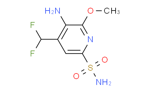 AM132387 | 1803685-98-4 | 3-Amino-4-(difluoromethyl)-2-methoxypyridine-6-sulfonamide