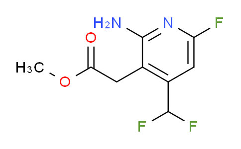 AM132390 | 1804515-66-9 | Methyl 2-amino-4-(difluoromethyl)-6-fluoropyridine-3-acetate