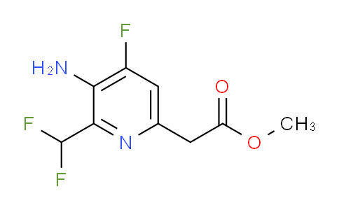 AM132400 | 1806835-17-5 | Methyl 3-amino-2-(difluoromethyl)-4-fluoropyridine-6-acetate