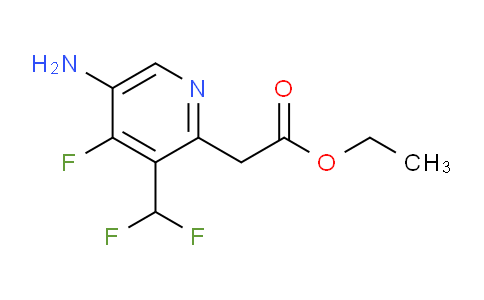 AM132402 | 1805213-22-2 | Ethyl 5-amino-3-(difluoromethyl)-4-fluoropyridine-2-acetate