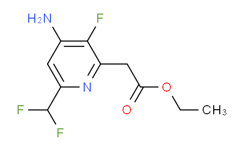 AM132405 | 1806797-60-3 | Ethyl 4-amino-6-(difluoromethyl)-3-fluoropyridine-2-acetate