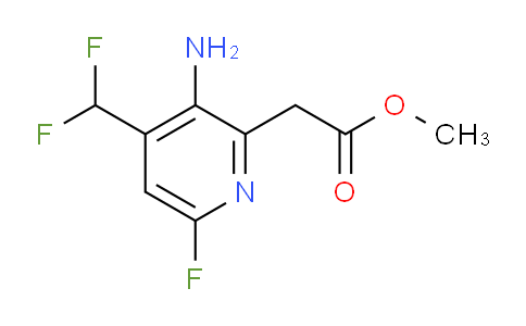 AM132406 | 1806835-20-0 | Methyl 3-amino-4-(difluoromethyl)-6-fluoropyridine-2-acetate