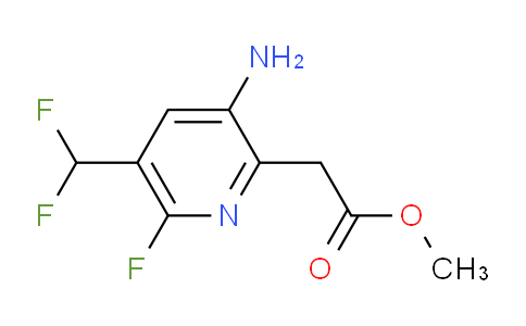 AM132408 | 1803699-35-5 | Methyl 3-amino-5-(difluoromethyl)-6-fluoropyridine-2-acetate