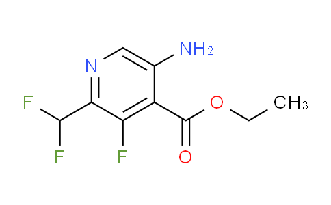 AM132414 | 1805111-92-5 | Ethyl 5-amino-2-(difluoromethyl)-3-fluoropyridine-4-carboxylate