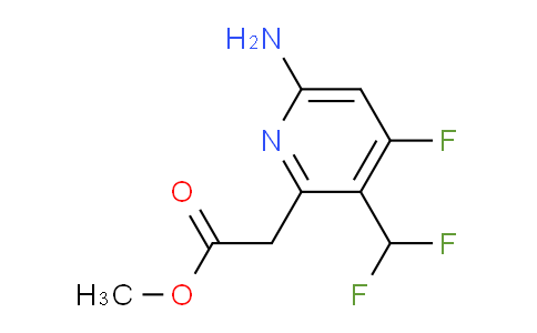 AM132418 | 1805112-74-6 | Methyl 6-amino-3-(difluoromethyl)-4-fluoropyridine-2-acetate