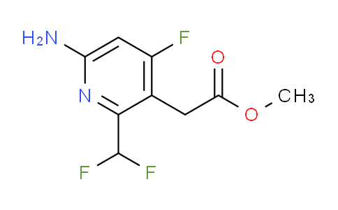 Methyl 6-amino-2-(difluoromethyl)-4-fluoropyridine-3-acetate