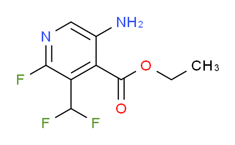 Ethyl 5-amino-3-(difluoromethyl)-2-fluoropyridine-4-carboxylate
