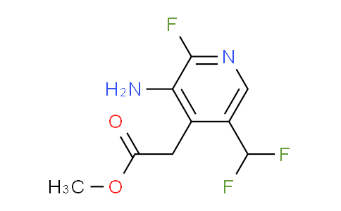 AM132433 | 1805943-34-3 | Methyl 3-amino-5-(difluoromethyl)-2-fluoropyridine-4-acetate