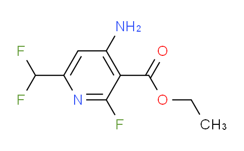 AM132435 | 1806812-34-9 | Ethyl 4-amino-6-(difluoromethyl)-2-fluoropyridine-3-carboxylate