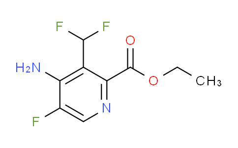 AM132437 | 1805111-84-5 | Ethyl 4-amino-3-(difluoromethyl)-5-fluoropyridine-2-carboxylate