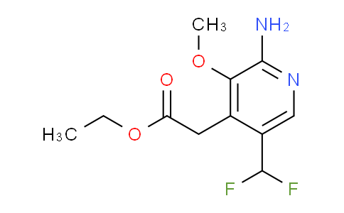 AM132442 | 1806799-82-5 | Ethyl 2-amino-5-(difluoromethyl)-3-methoxypyridine-4-acetate
