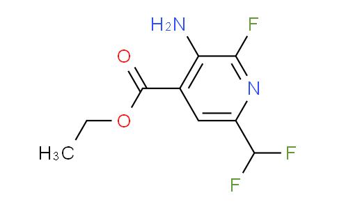 AM132443 | 1806797-01-2 | Ethyl 3-amino-6-(difluoromethyl)-2-fluoropyridine-4-carboxylate