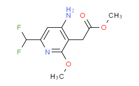 AM132447 | 1806795-77-6 | Methyl 4-amino-6-(difluoromethyl)-2-methoxypyridine-3-acetate