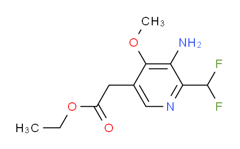 AM132449 | 1806825-63-7 | Ethyl 3-amino-2-(difluoromethyl)-4-methoxypyridine-5-acetate