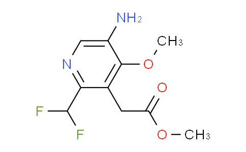 AM132451 | 1805364-09-3 | Methyl 5-amino-2-(difluoromethyl)-4-methoxypyridine-3-acetate