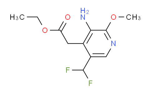 AM132453 | 1806899-44-4 | Ethyl 3-amino-5-(difluoromethyl)-2-methoxypyridine-4-acetate